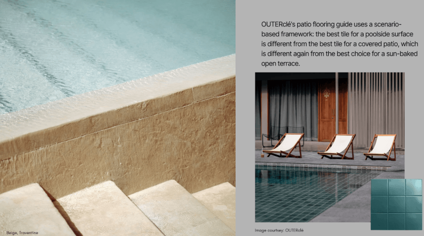 What Makes a Great Outdoor Tile for Modern Yard Design? Insights From OUTERclé