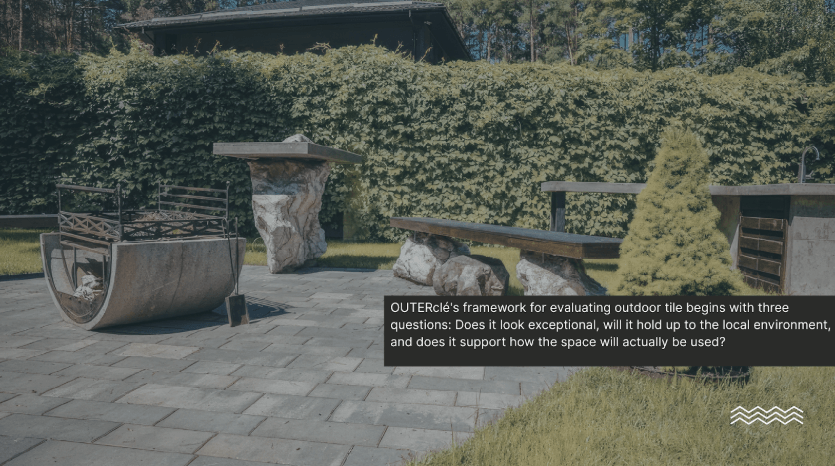 What Makes a Great Outdoor Tile for Modern Yard Design? Insights From OUTERclé