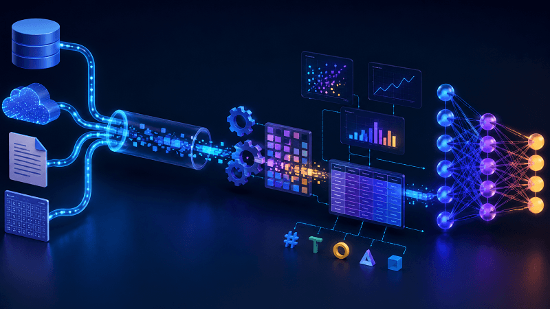 Data Pipelines, Feature Engineering, and Model Training Explained