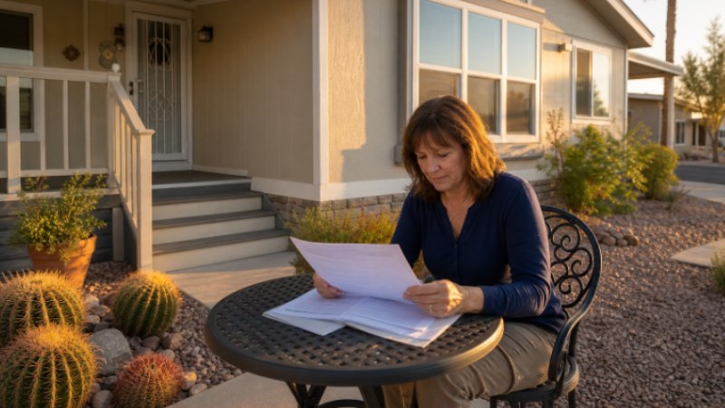 selling a manufactured home in Tempe