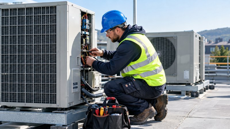 commercial heat pump installation Hillsboro OR