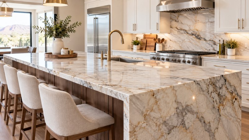 Kitchen Quartzite Countertops